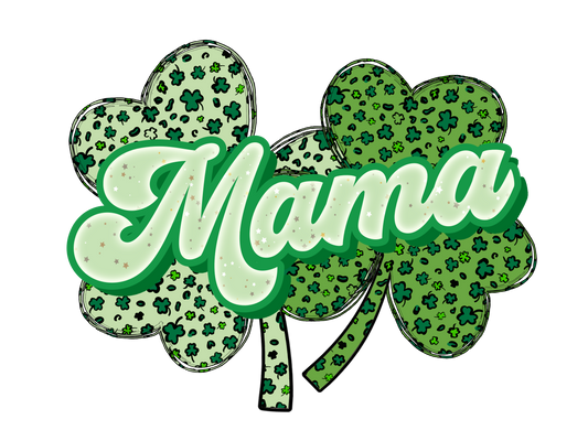 MaMa Clover HTV Transfer