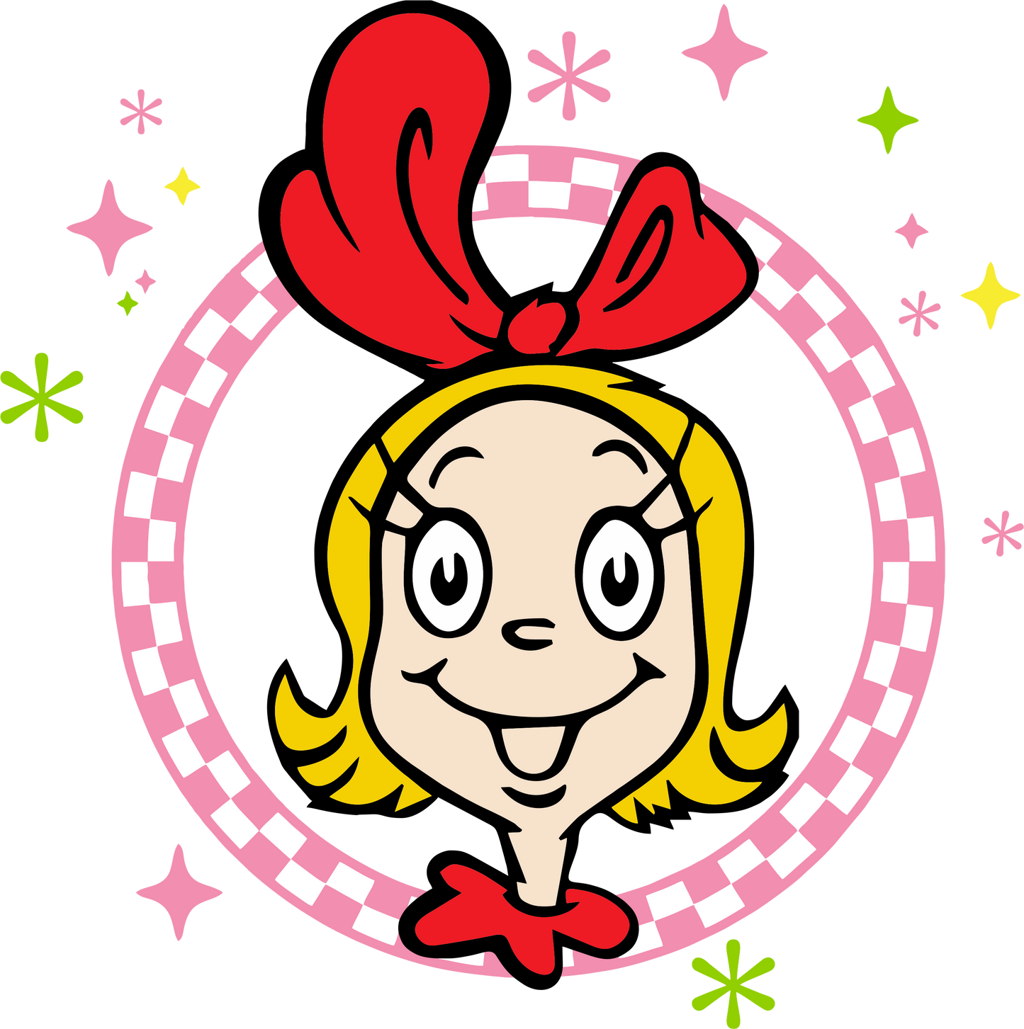 Be A Cindy Lou Who HTV Transfer