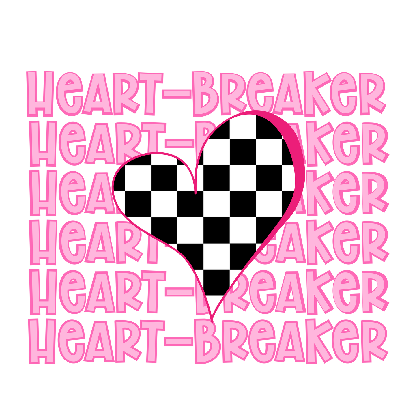 Heart Breaker HTV Transfer